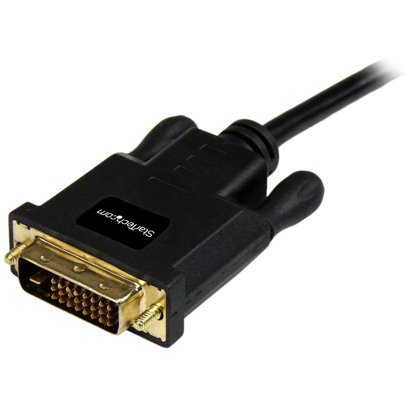 StarTech MDP2DVIMM6B 6ft (1.8m) Passive mDP 1.2 to DVI-D Single Link Cable